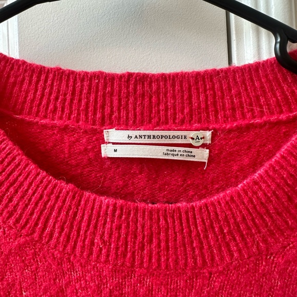 Anthropologie Red Sweater - Picture 4 of 4